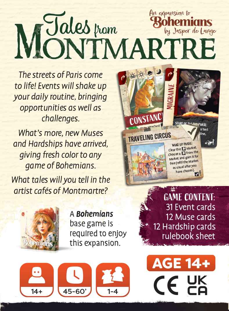 Bohemians: Tales from Montmartre (English)